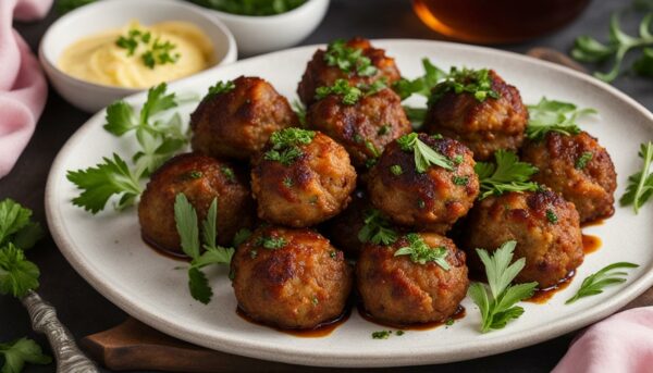 Air-Fried Meatballs