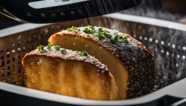 frozen garlic bread in air fryer