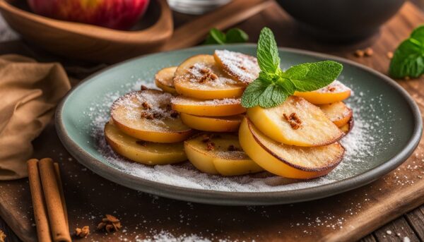 serving options for air fryer cinnamon apples